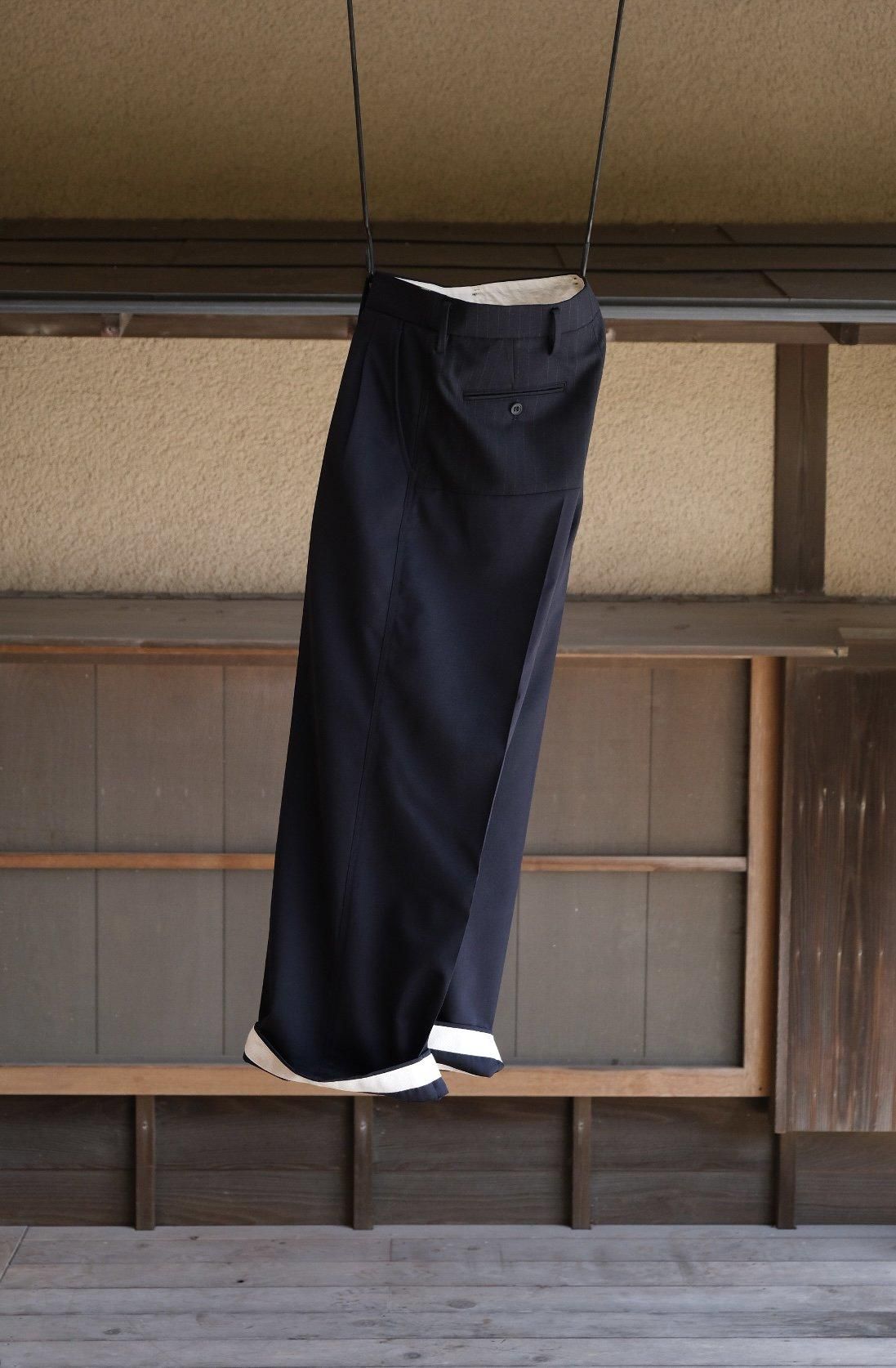 Blocking Doni's Trousers - 商品帖 | 柿乃葉 / KAKINOHAHANARE Blocking Doni's Trousers - 商品帖 | 柿乃葉 / KAKINOHAHANARE