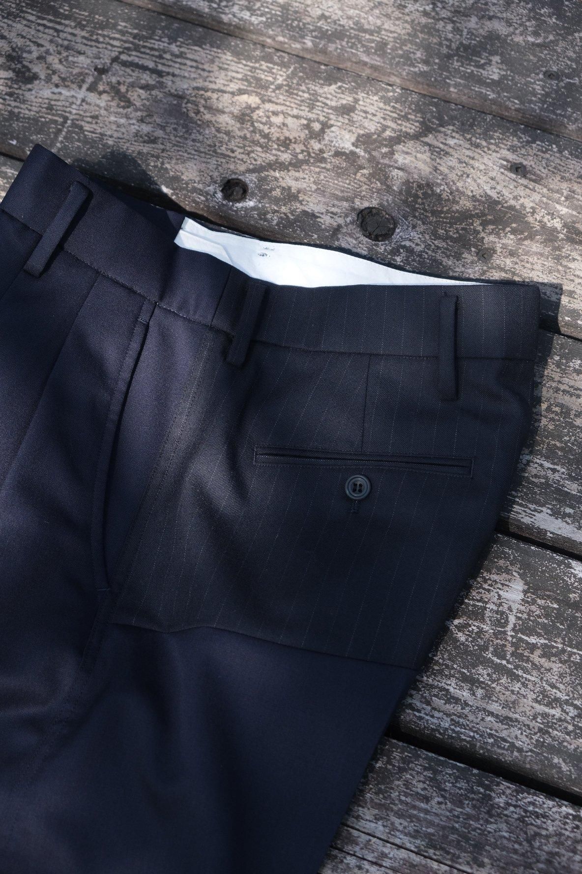 Blocking Doni's Trousers - 商品帖 | 柿乃葉 / KAKINOHAHANARE Blocking Doni's Trousers - 商品帖 | 柿乃葉 / KAKINOHAHANARE