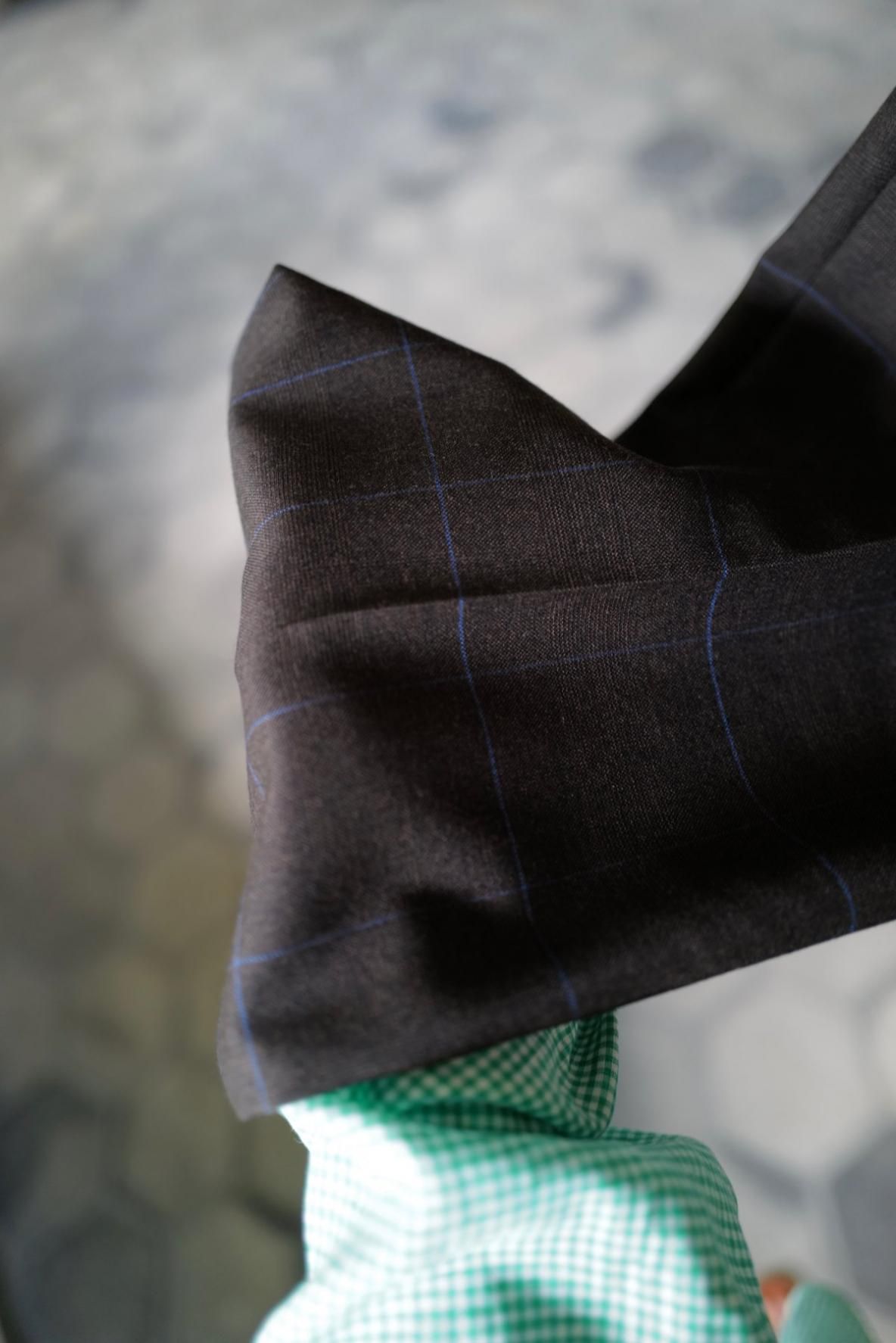 Kakinoha 柿乃葉 Dress Trousers L Gray Check 006 Dress Trousers (HS) - 商品帖 | 柿乃葉 / KAKINOHAHANARE