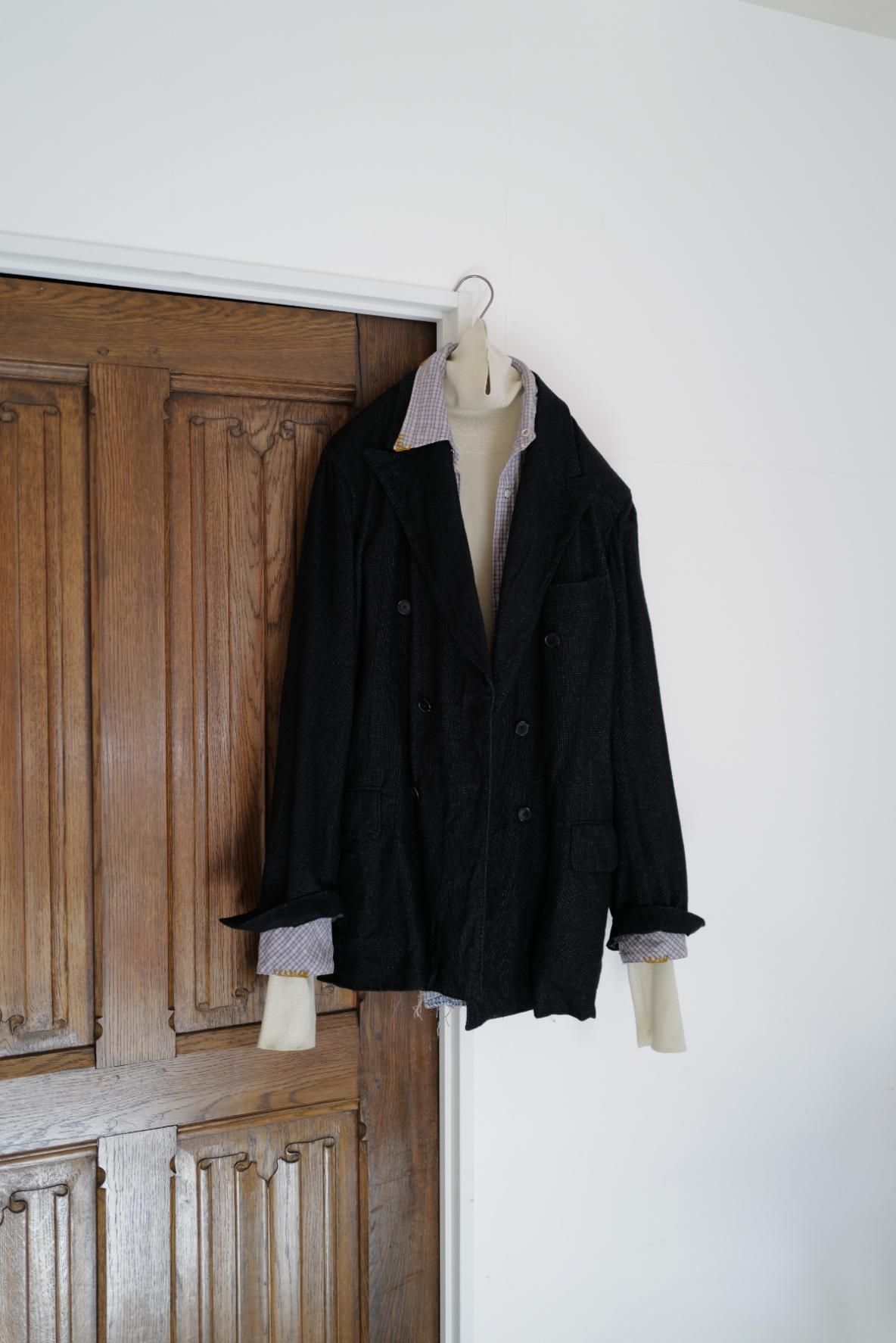 MAATEE&SONS 柿乃葉 Ex EM ジャケット 柿の葉　comoli Ex Silk Double “EM” Jacket - 商品帖 | 柿乃葉 / KAKINOHAHANARE