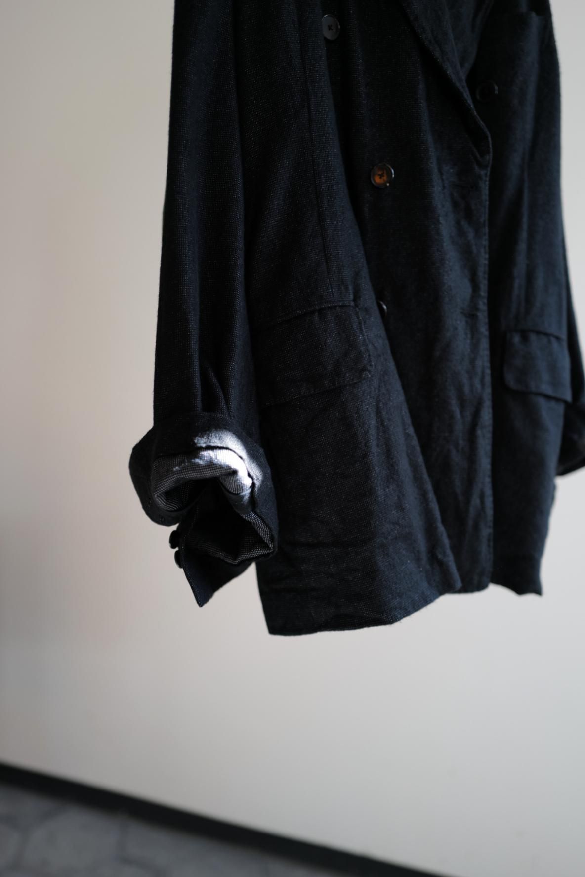 Ex Silk Double “EM” Jacket - 商品帖 | 柿乃葉 / KAKINOHAHANARE