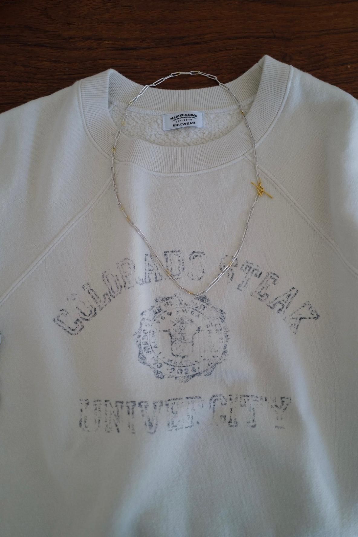 柿乃葉 maatee&sons Ex College Sweat