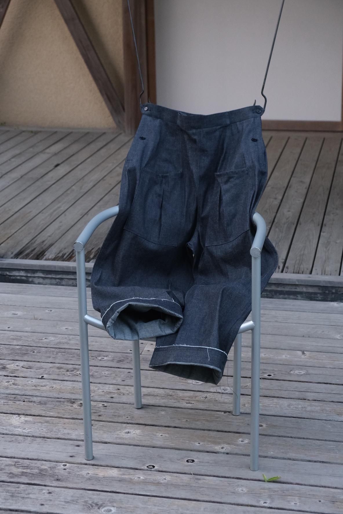 Kakinoha 柿乃葉 Dress Trousers L Gray Check 000 Dress Trousers ( HS ) - 手記 ｜ 柿乃葉 / KAKINOHAHANARE
