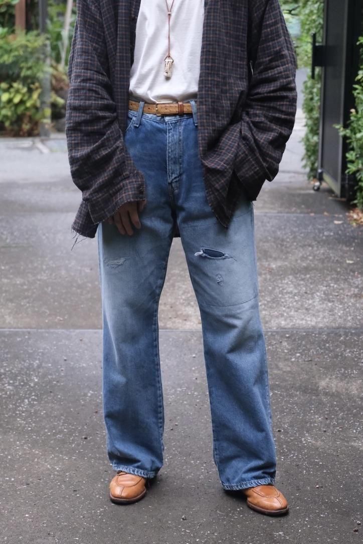 パンツ kakinoha DENIM FLARE 5POCKET size 8 kakinoha DENIM FLARE 5POCKET Denim - メルカリ