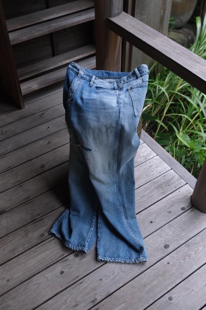 パンツ kakinoha DENIM FLARE 5POCKET size 8 DENIM FLARE 5POCKET - 手記 ｜ 柿乃葉 / KAKINOHAHANARE