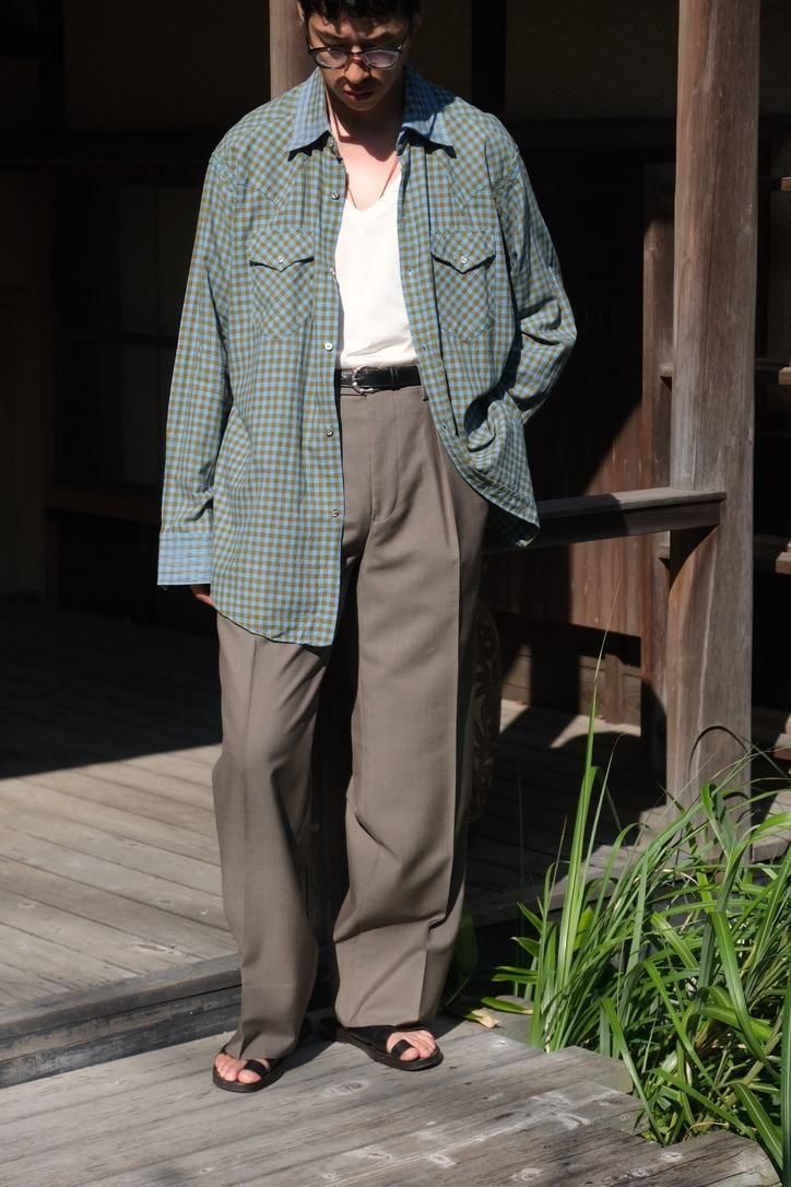 永遠SLACKS 24SS 永遠SLACKS 24SS MAATEE&SONS FOREVER SLACKS TYPE2 マーティー