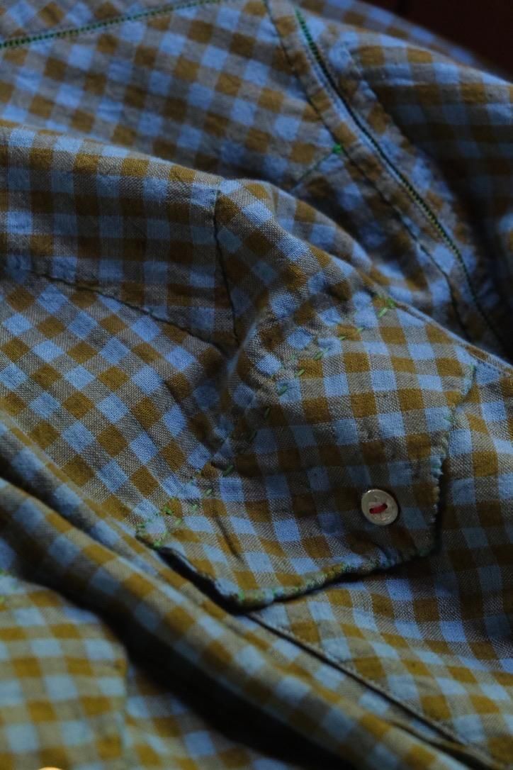 ANSNAM 柿乃葉 Ex Tape Yarn Knit Polo Shirt ANSNAM - 商品帖 | 柿乃葉 / KAKINOHAHANARE