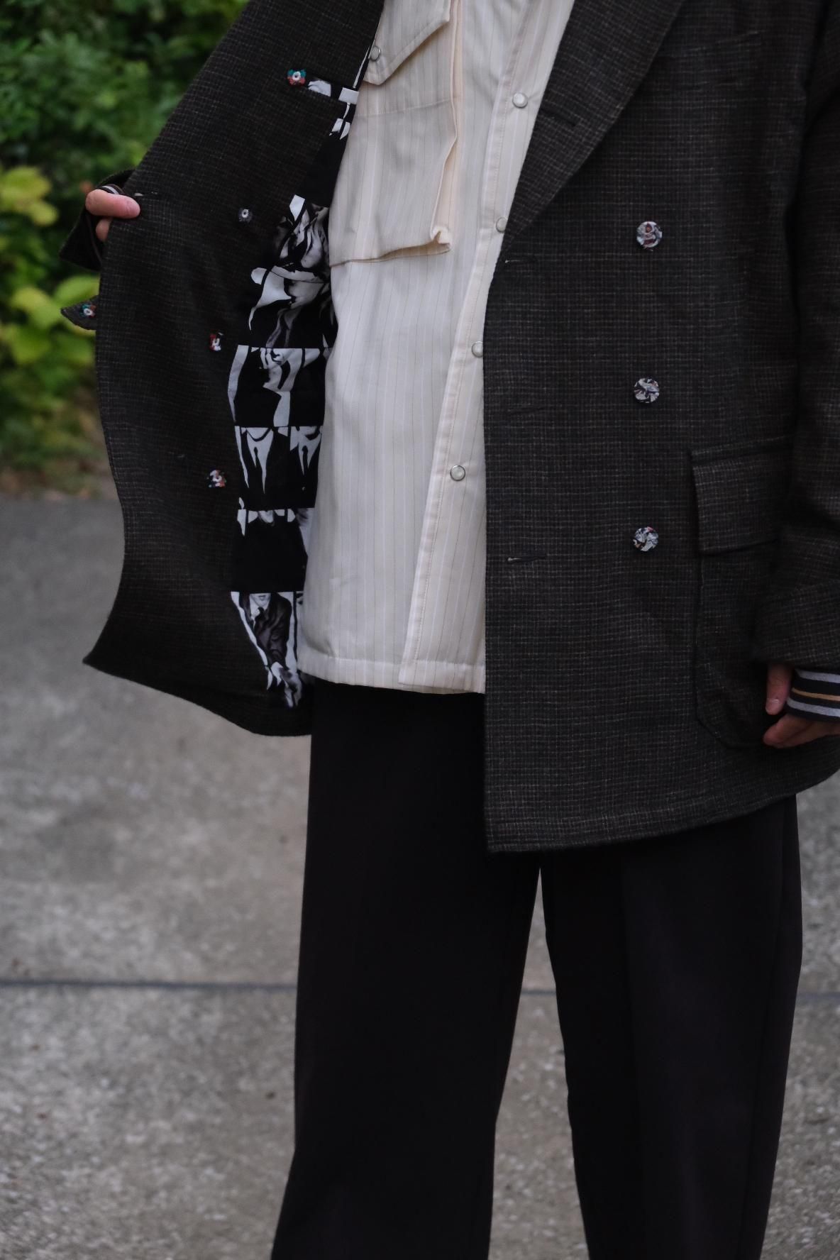 Double Breasted Director's Jacket - 商品帖 | 柿乃葉 / KAKINOHAHANARE