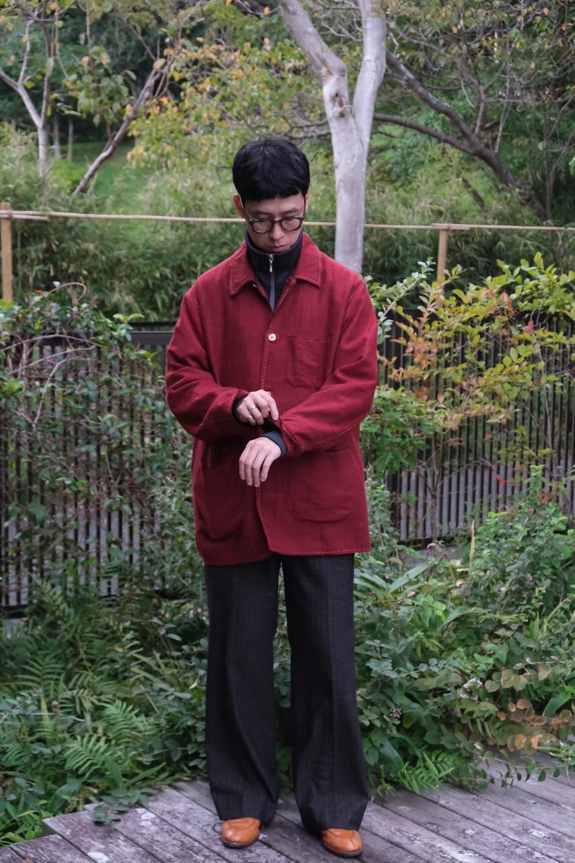 GUPTA W Face Wool Coveralls - 商品帖 | 柿乃葉 / KAKINOHAHANARE