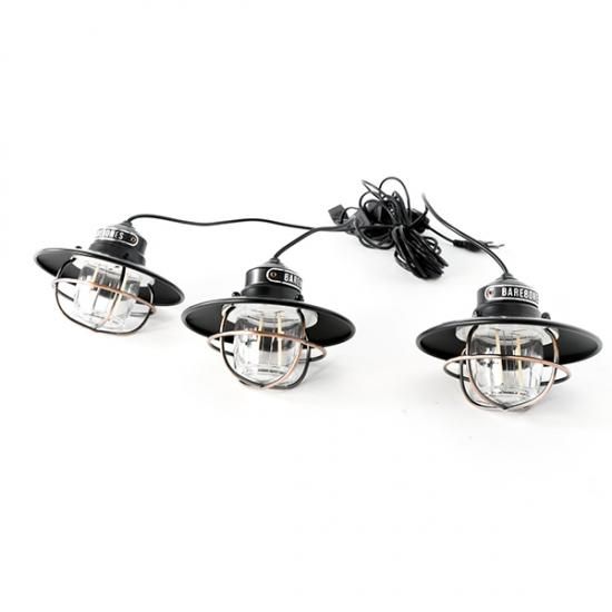 お得！BAREBONES ベアボーンズ　ランタンとストリングライトのセット 楽天市場】ベアボーンズ エジソンストリングライトLED BAREBONES