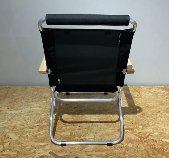 Ballistics LOWER CHAIR シルバーフレーム × BK座面 送料無料】 Ballistics（バリスティックス）LOWER CHAIR
