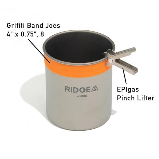 NEW ARRIVAL】 RIDGE MOUNTAIN GEARからソロでの湯沸かしに丁度