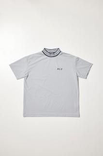 NYLON SMOOTH MOCK NECK TEE