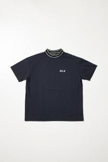 NYLON SMOOTH MOCK NECK TEE
