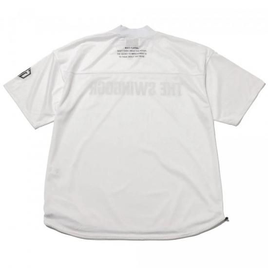 SWINGGGR MESH MOCK NECK TEE