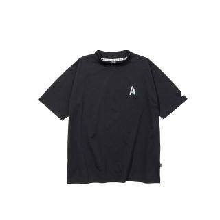 POLeR  adressco®︎ S/S MOCKNECK BLACK