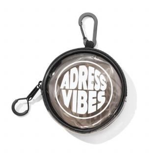 POLeR  adressco® ROUND CLEAR POUCH