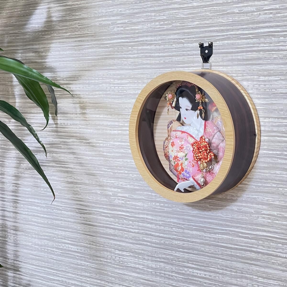 押絵 花菖蒲 ハントメイド インテリア アンティーク 鳥 美術品