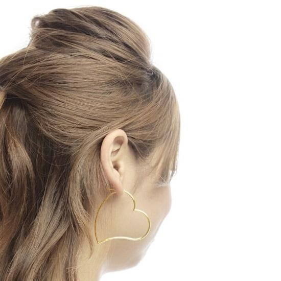 最高級✨BIG ハードウェア　フープピアス　ピンクゴールド　ハイクオリティ s_pi_177178_7.jpg