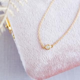 一粒ダイヤモンドブレスレット 一粒ダイヤモンドブレスレット