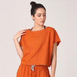 Mukti Boat Neck Top åե꡼ / ColorRust F<img class='new_mark_img2' src='https://img.shop-pro.jp/img/new/icons12.gif' style='border:none;display:inline;margin:0px;padding:0px;width:auto;' />