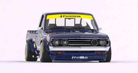 PANDEM – NISAAN DATSUN 620 WIDE BODY KIT - TN service Kyoto