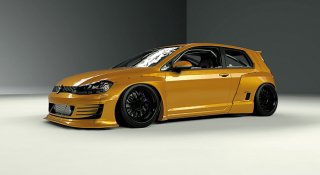 PANDEM – VOLKSWAGEN GOLF MK7 2door WIDE BODY KIT