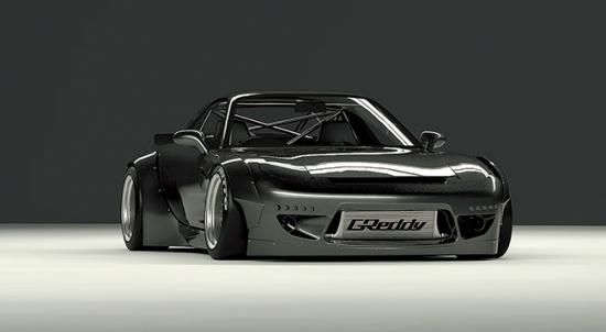 Rocket Bunny – MAZDA FD3S RX7 WIDE BODY KIT - TN service Kyoto