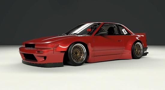 Rocket Bunny – NISSAN S13 Silvia kit 180SX (Ver.1Ver.2) WIDE Rocket Bunny – NISSAN S13 Silvia kit 180SX (Ver.1Ver.2) WIDE