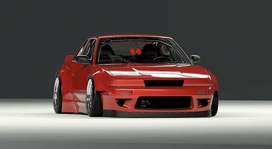 Rocket Bunny – NISSAN S13 Silvia kit 180SX (Ver.1Ver.2) WIDE