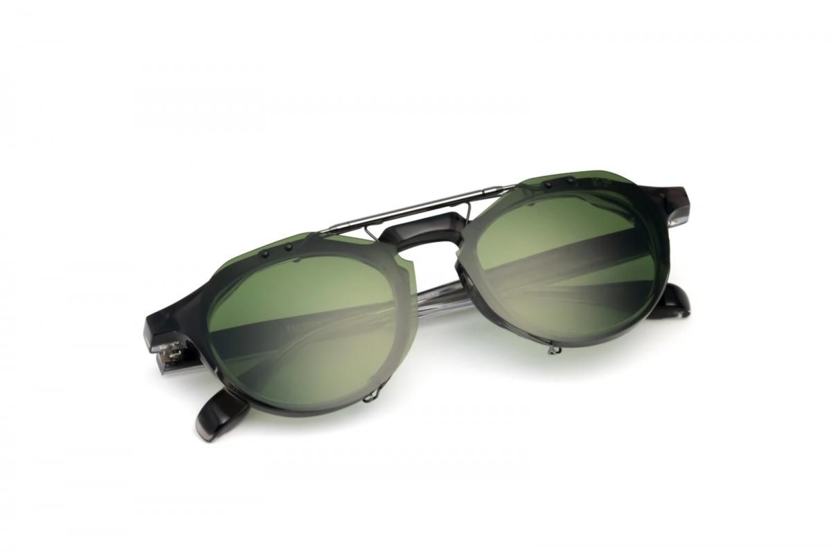 クリップオンサングラス Col Green Factory900 Online Shop