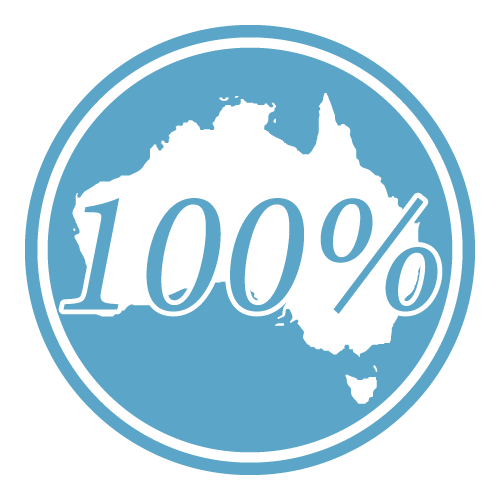 100%オーストラリア
