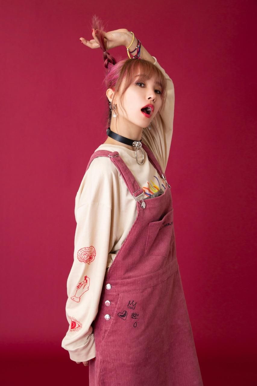 コーデュロイジャンパースカート Roy Reflect Overjoy