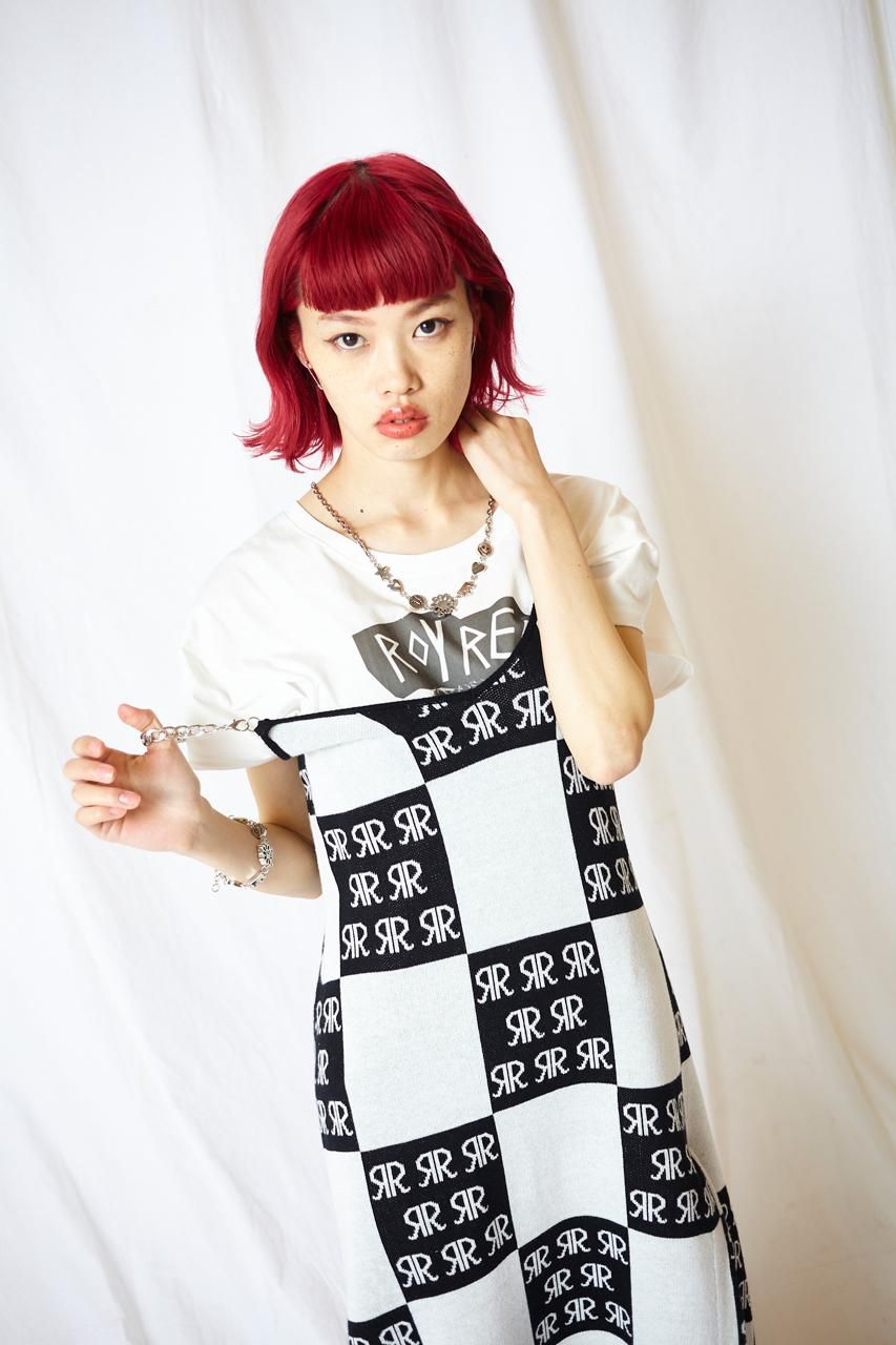 roy reflect overjoy LiSA チェックニットベスト チェックニットベスト - ROY reflect overjoy