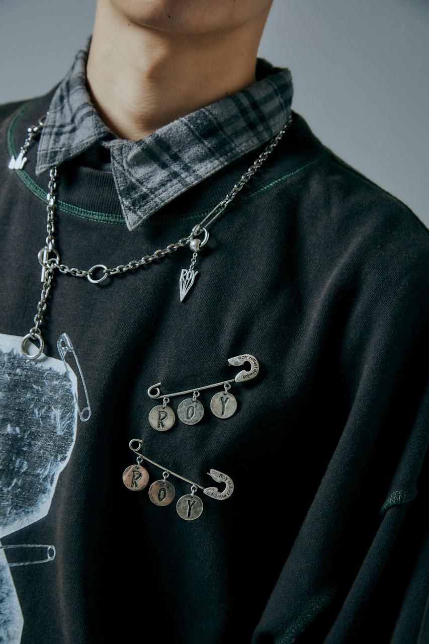 豪華で新しい 安全ピンブローチ - ROY reflect overjoy ミュージシャン