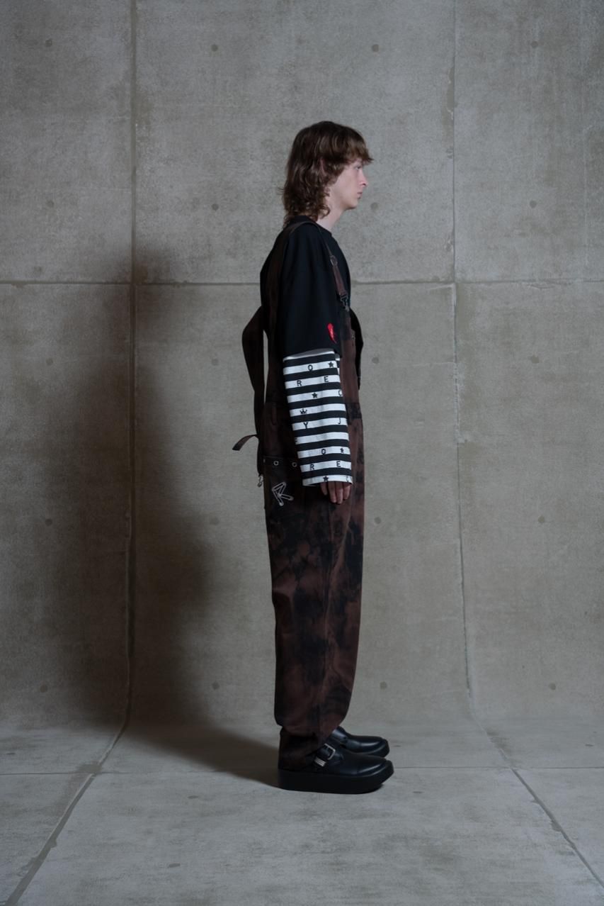 レイヤードボーダーロングスリーブTシャツ - ROY reflect overjoy