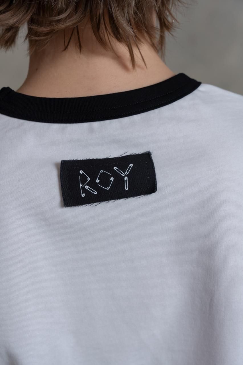 フラワープリントミニTシャツ - ROY reflect overjoy フラワープリントミニTシャツ - ROY reflect overjoy