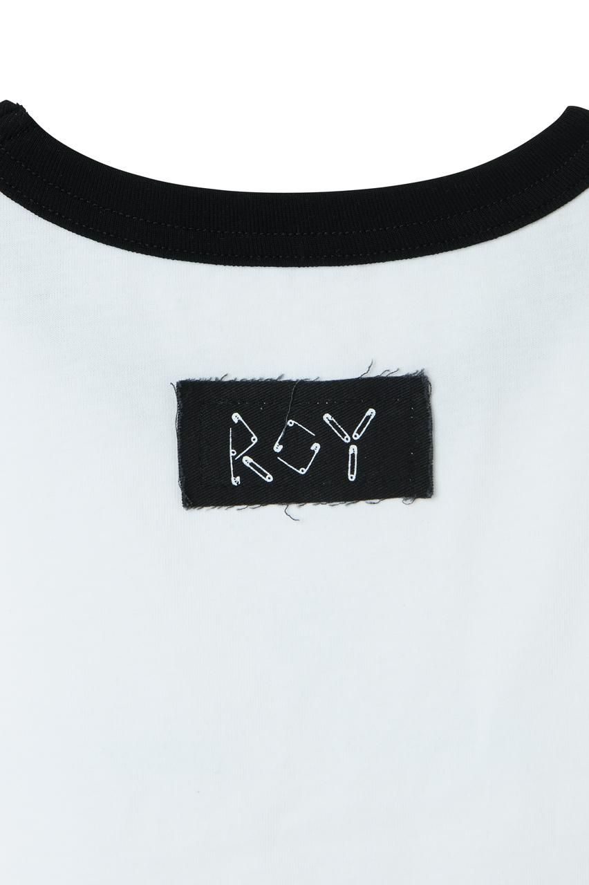 フラワープリントミニTシャツ - ROY reflect overjoy フラワープリントミニTシャツ - ROY reflect overjoy