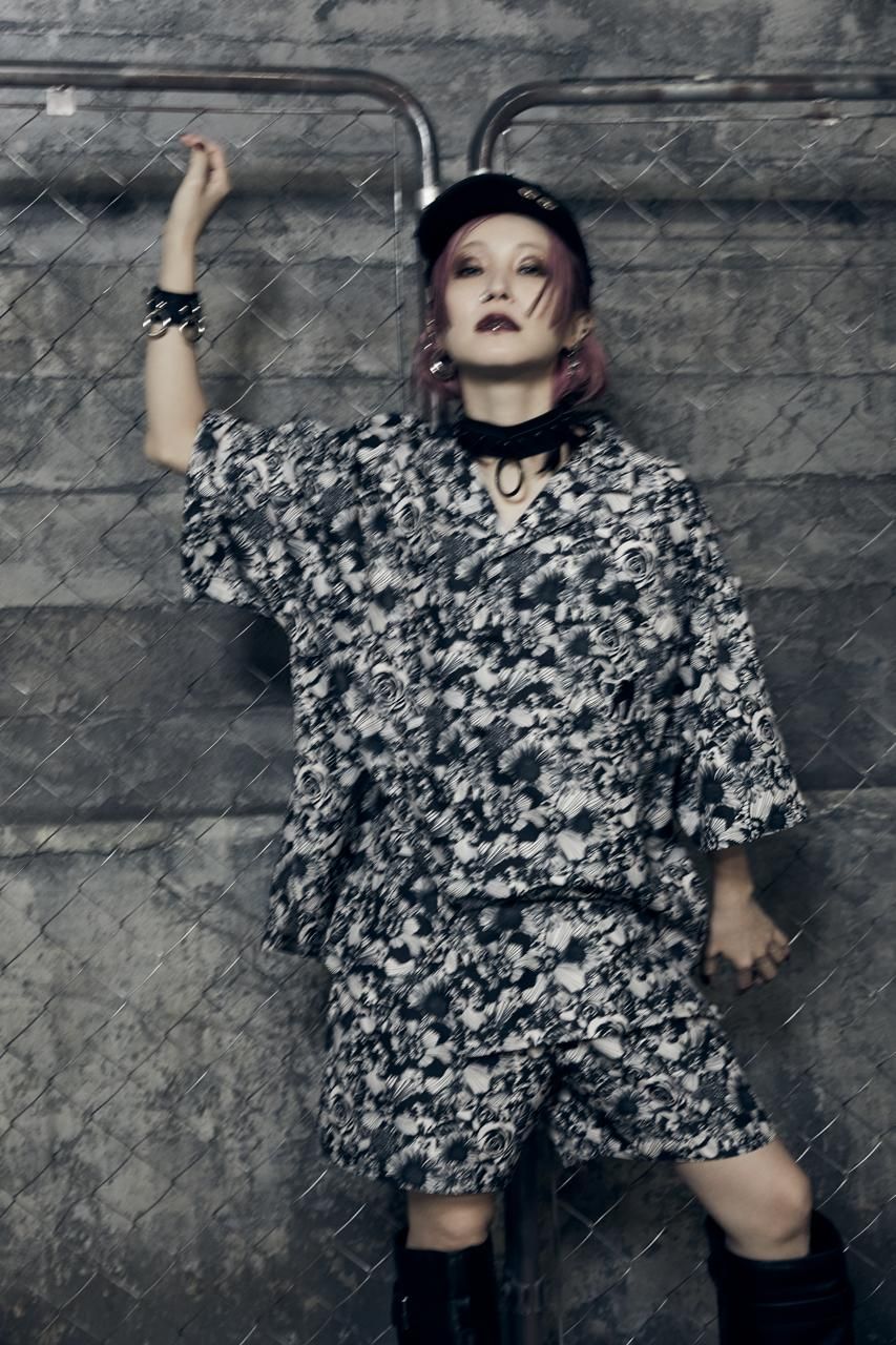 花柄ショートパンツ - ROY reflect overjoy 花柄ショートパンツ - ROY reflect overjoy