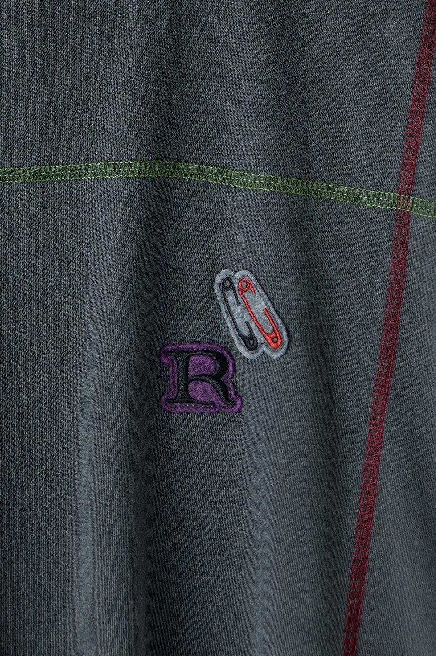 配色ステッチロングスリーブTシャツ - ROY reflect overjoy 配色ステッチロングスリーブTシャツ - ROY reflect overjoy
