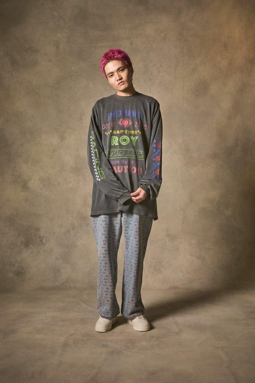 今週のおすすめ製品 プリントロングスリーブTシャツ - ROY reflect overjoy トップス