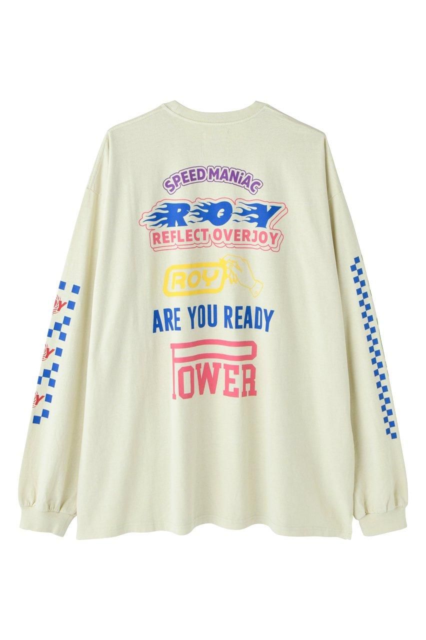プリントロングスリーブTシャツ - ROY reflect overjoy