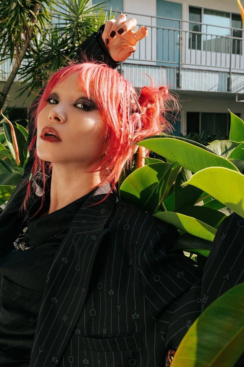 ストライプテーラードジャケット - ROY reflect overjoy