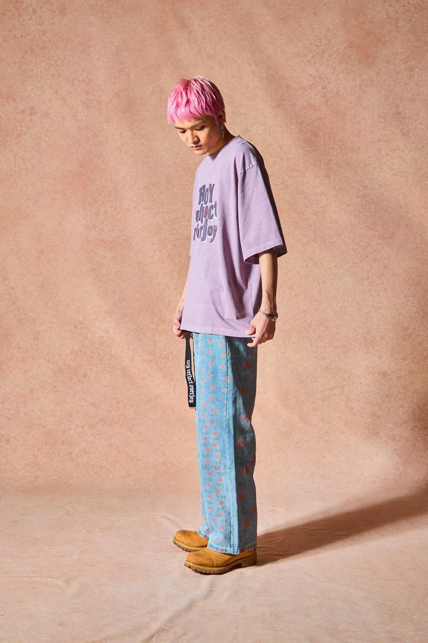 プリントモックネックTシャツ - ROY reflect overjoy