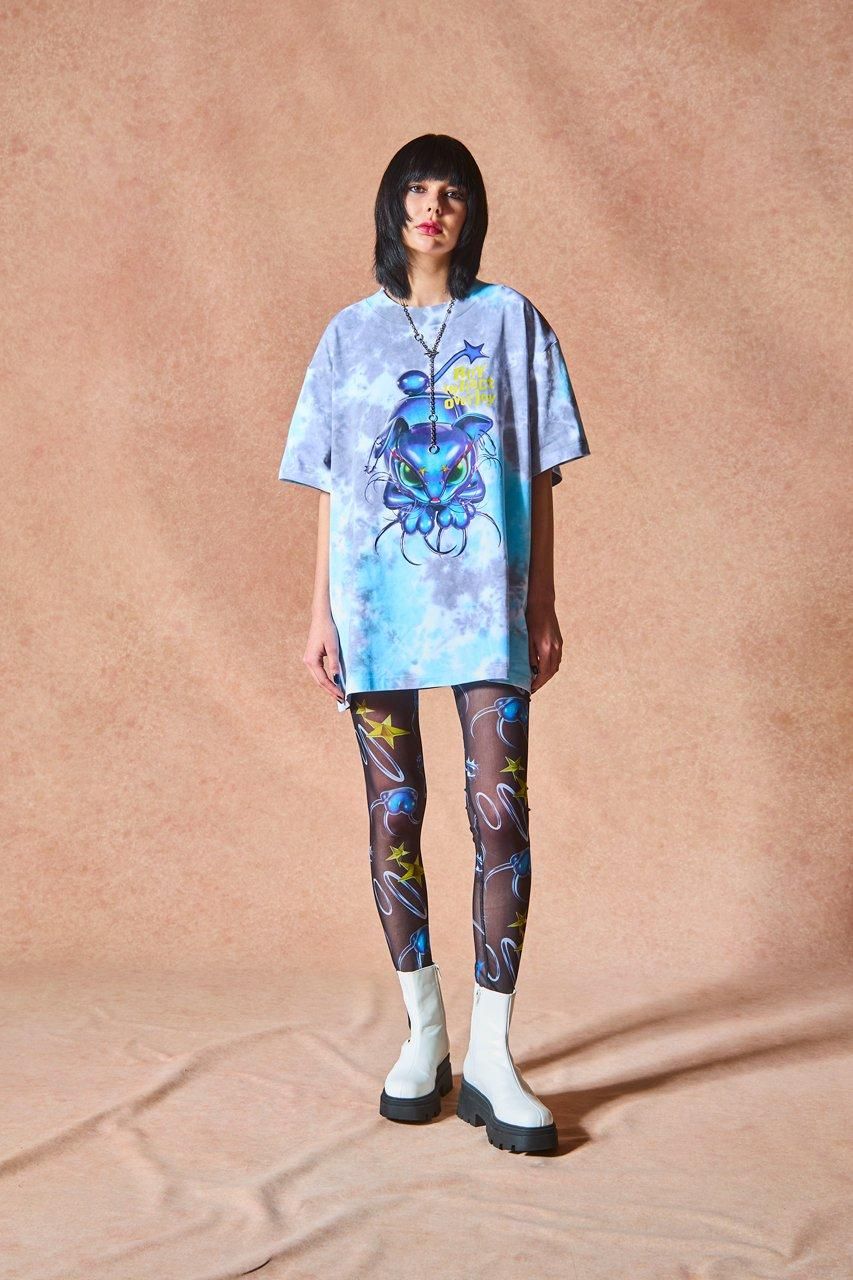 royreflectoverjoy 総柄シアートップス レギンスセット 総柄シアートップス - ROY reflect overjoy