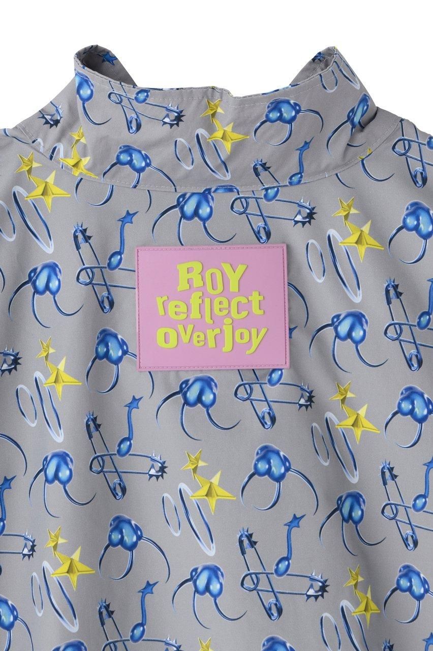 総柄ナイロンジャケット - ROY reflect overjoy