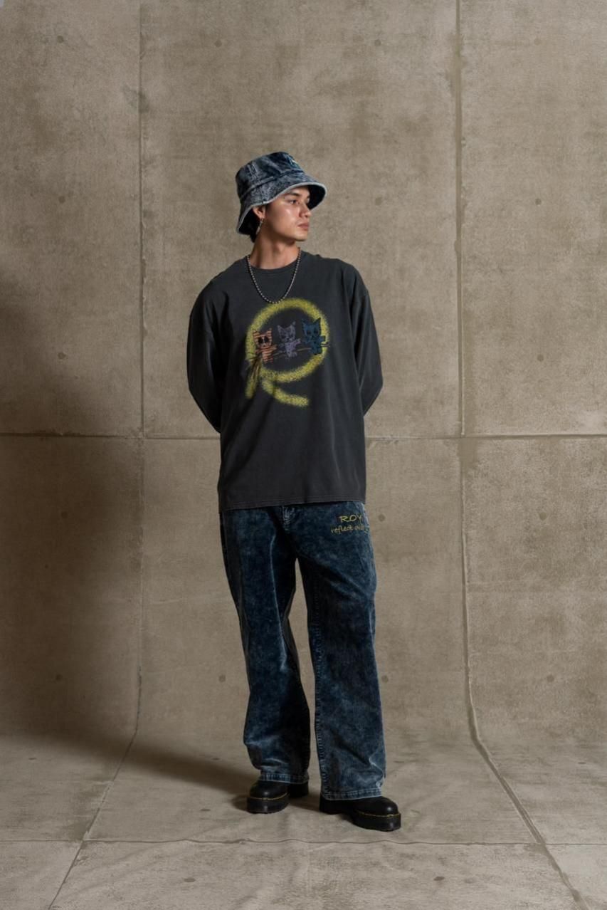 ROY reflect overjoy ロングスリーブTシャツ LiSA 発売開始前】ロングスリーブダメージTシャツ - ROY reflect overjoy