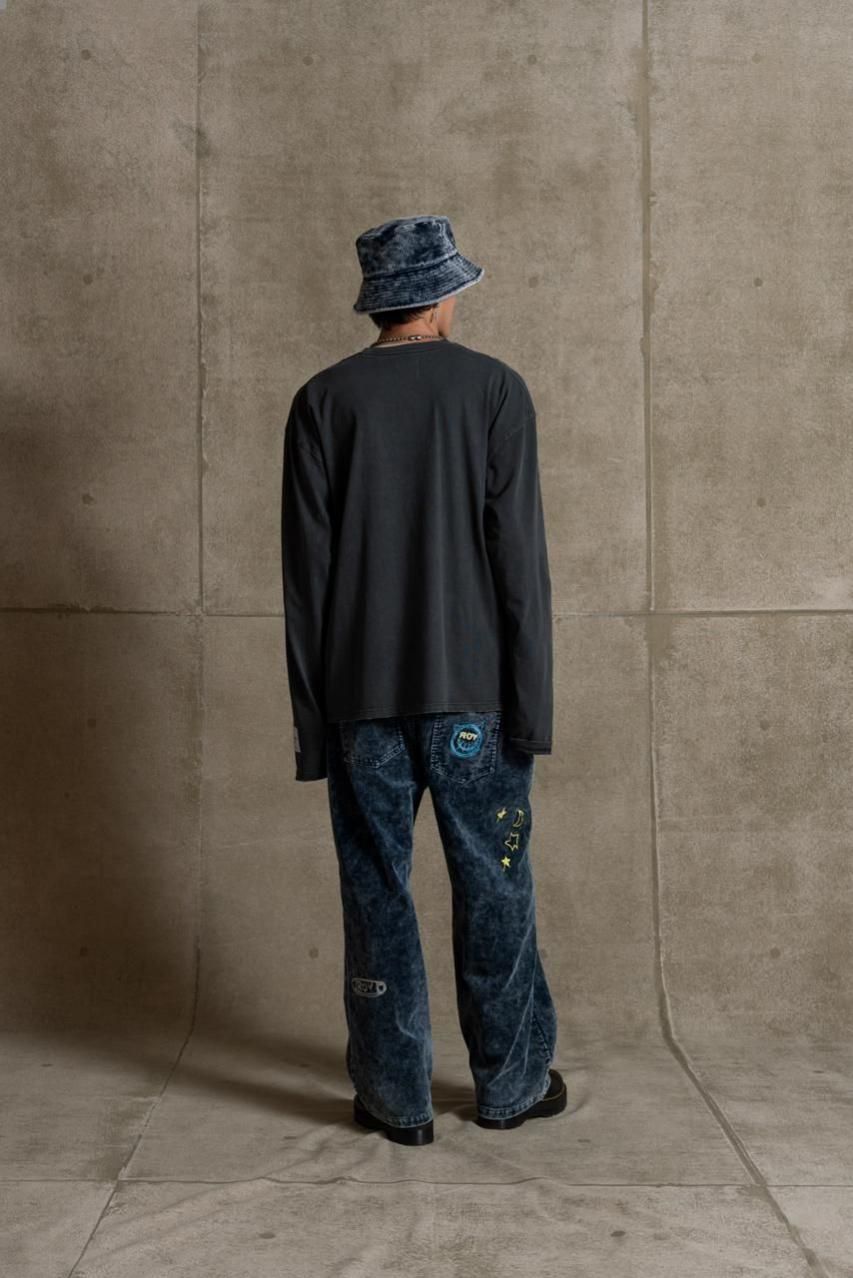 ロングスリーブダメージTシャツ - ROY reflect overjoy