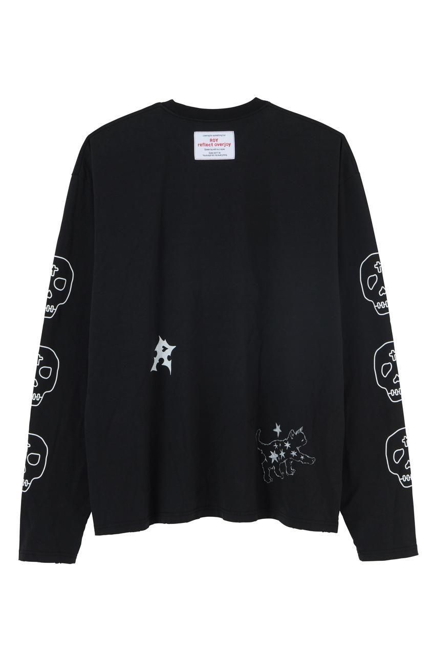 新品 LiSA ブランド ロンT キャット 猫 CATロングスリーブTシャツ - ROY reflect overjoy
