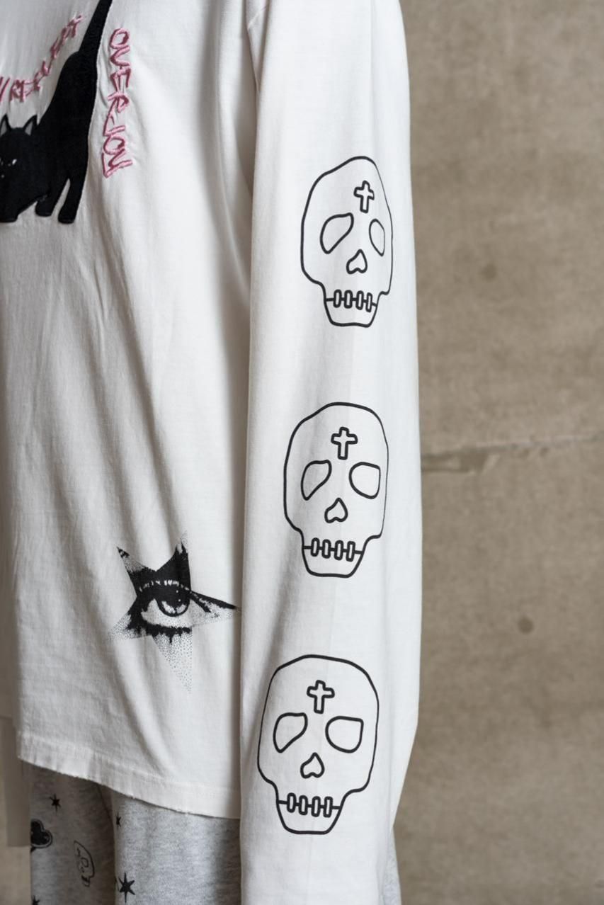 CATロングスリーブTシャツ - ROY reflect overjoy